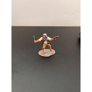 2000 Conte Ltd. Pirate #9 Holding Knife and Gun Excellent‎ Condition Figurine